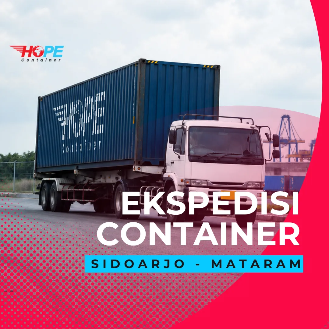 Ekspedisi Container dari Sidoarjo ke Mataram Murah