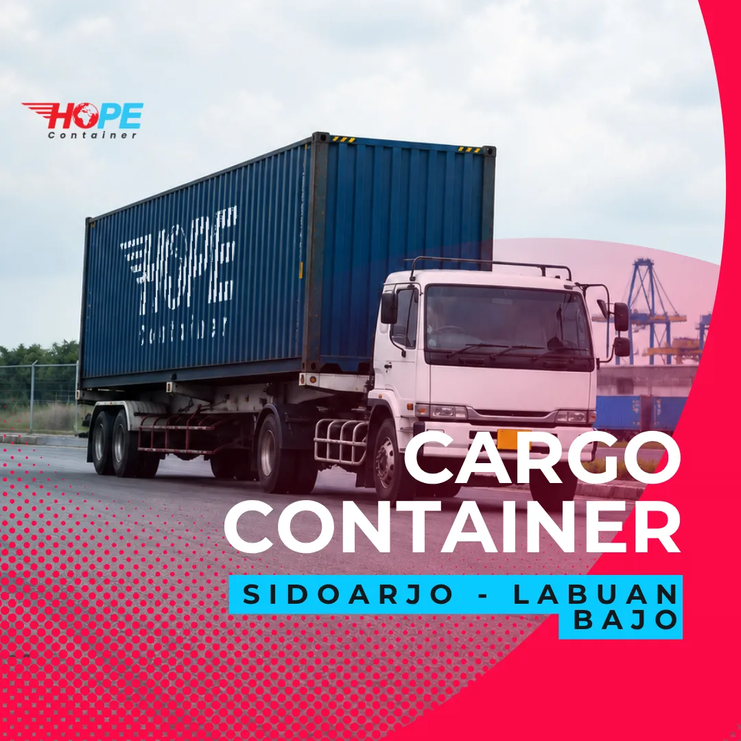 Cargo Container Sidoarjo Labuan Bajo
