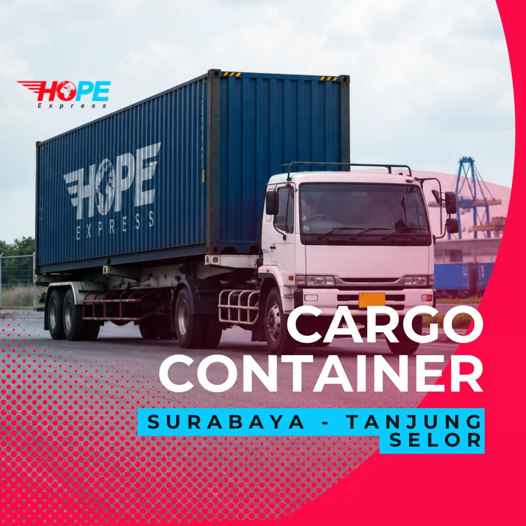Cargo Container dari Surabaya ke Tanjung Selor