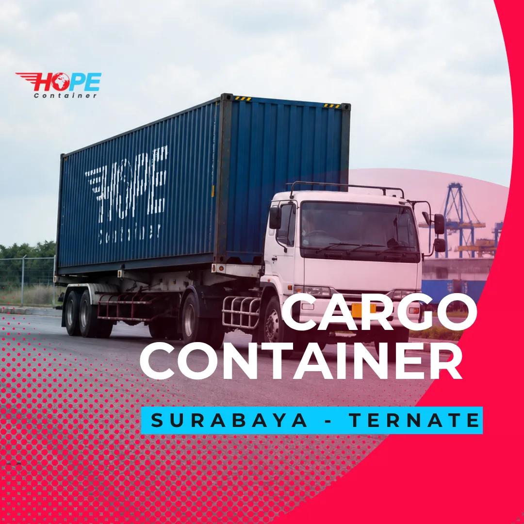 Cargo Container dari Surabaya ke Ternate Murah