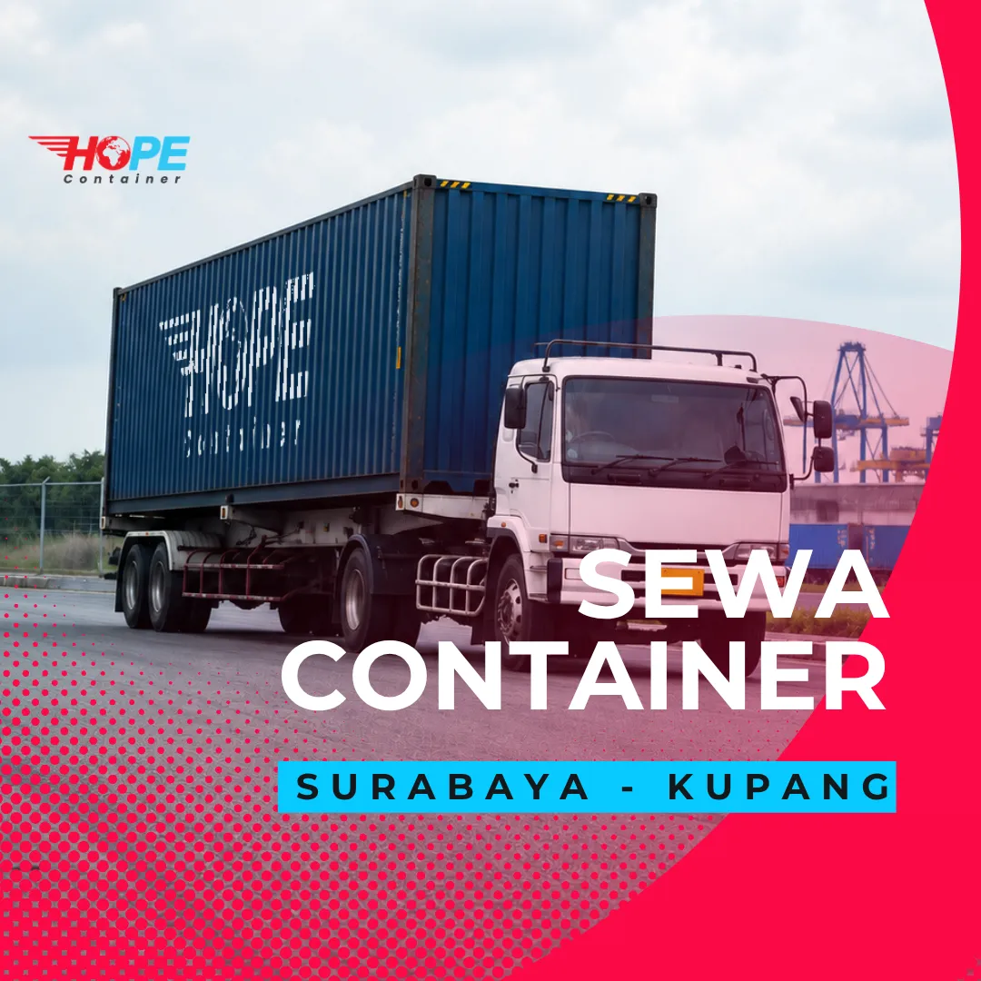 Sewa Container Surabaya Kupang