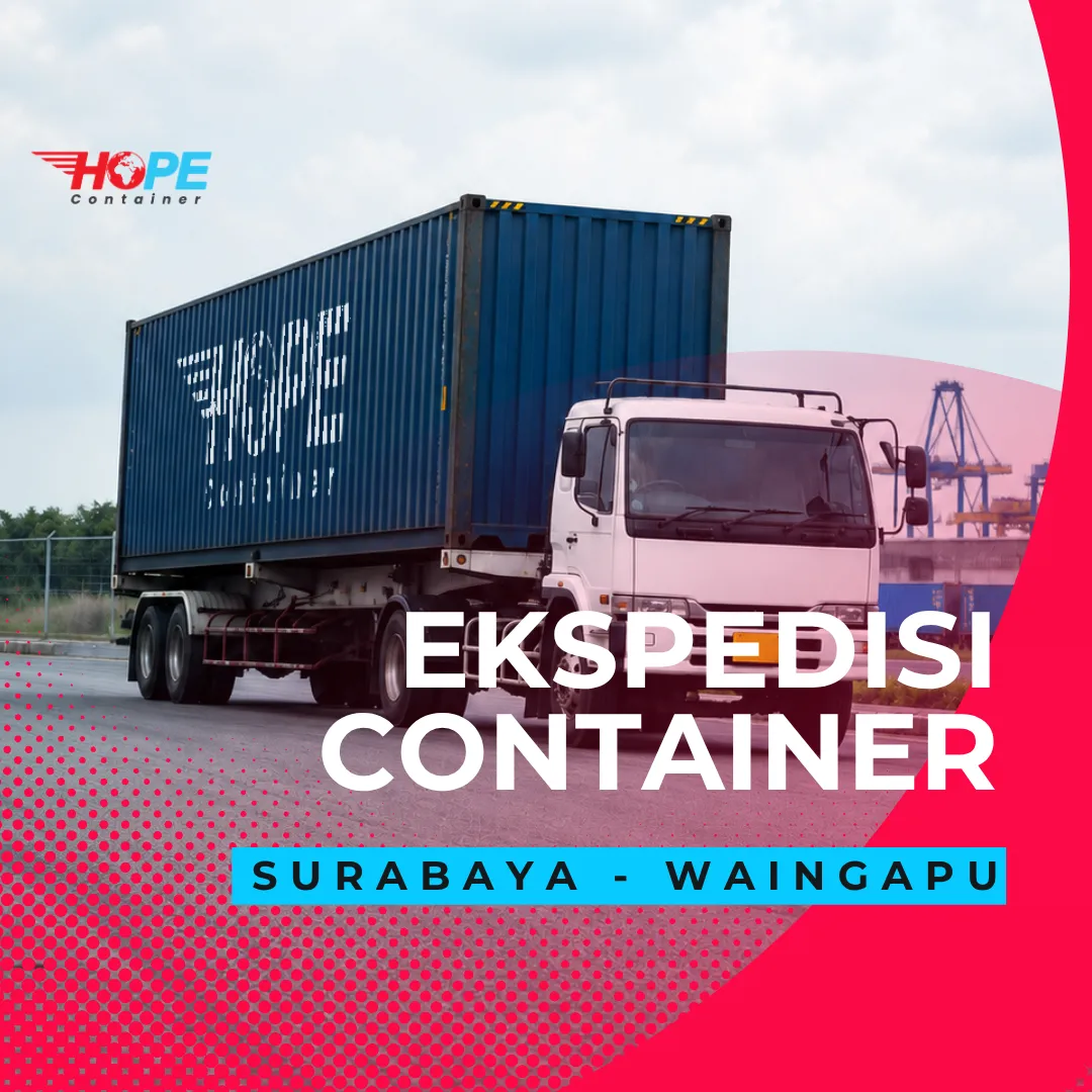 Ekspedisi Container Surabaya Waingapu