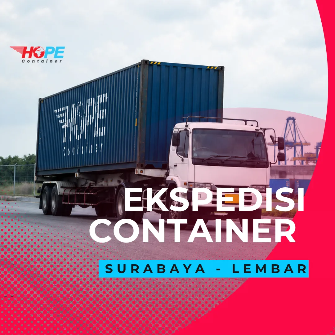 Ekspedisi Container Surabaya Lembar