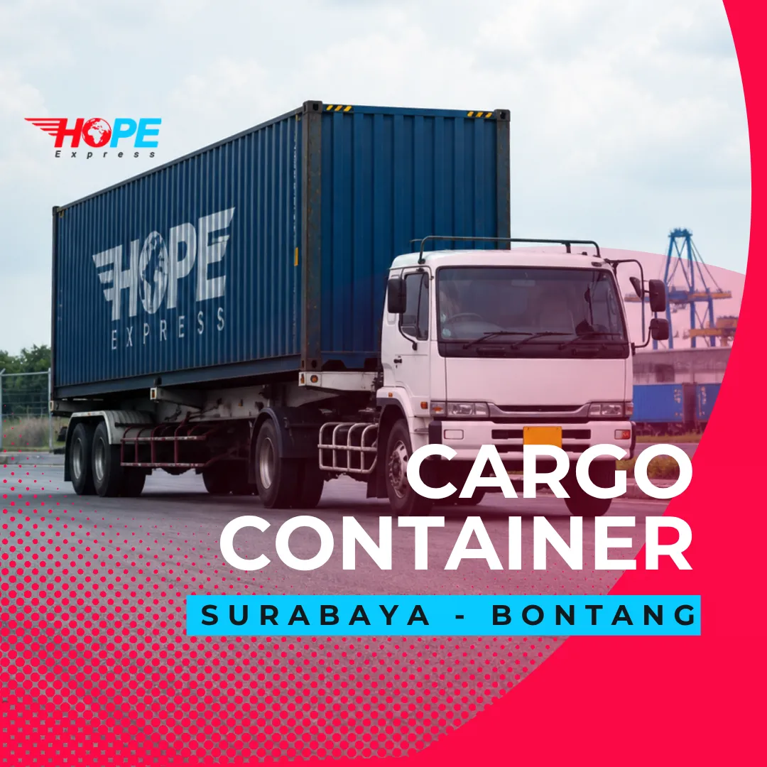 Cargo Container dari Surabaya ke Bontang Murah